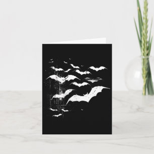 Coffee Drinking Skeleton Messy Bun Halloween Costu Card