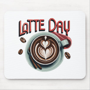 Coffee Drinks Mouse Pad