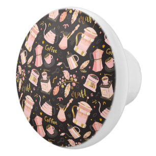 Coffee Elements Ceramic Knob