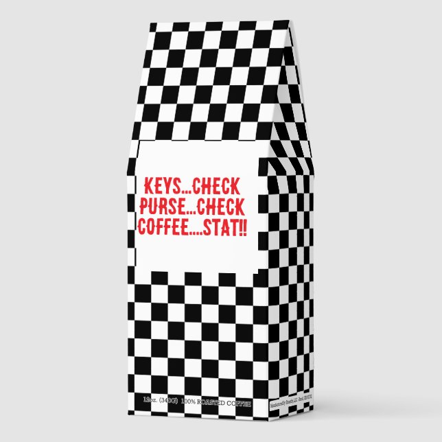 Coffee Emergency Checklist (Front)