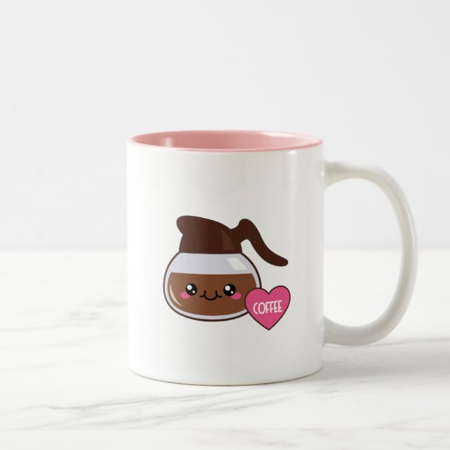 Coffee Emoji Coffee Mug (Right)