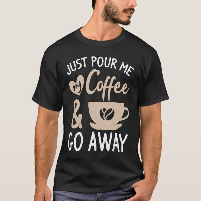 Coffee  Espresso Barista Cappuccino Latte  3 T-Shirt (Front)