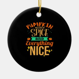 Coffee - Everything Nice Fitted Ceramic Ornament