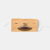 Coffee facemask adult cloth face mask (Front, Folded)