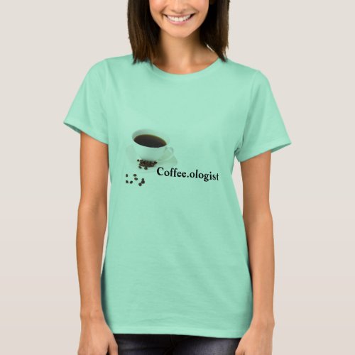 Coffee Fanatic Quote T_shirt