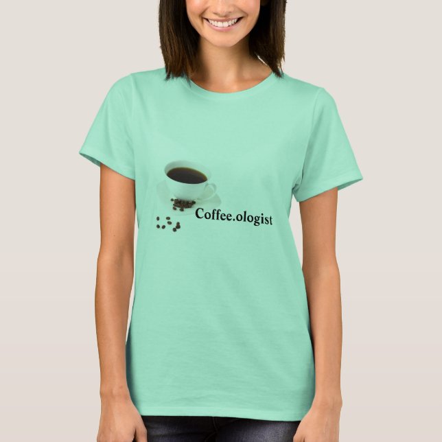 Coffee Fanatic Quote T-shirt (Front)