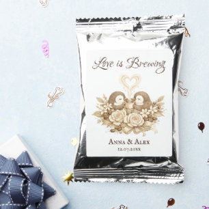 Coffee Favor Wedding Drink Mix