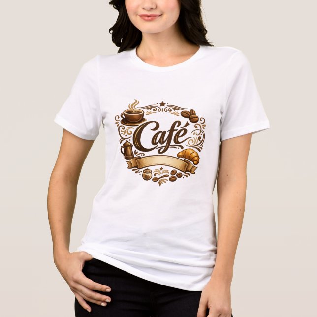 Coffee First. Everything Else Can Wait T-Shirt Tri-Blend Shirt (Front)