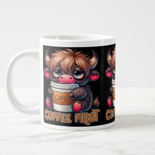 Coffee First Giant Coffee Mug