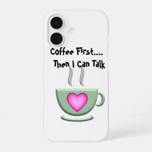 Coffee First iPhone case