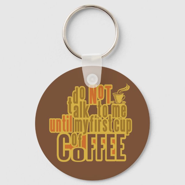 COFFEE FIRST key chain (Front)