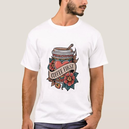 Coffee First T_shirt