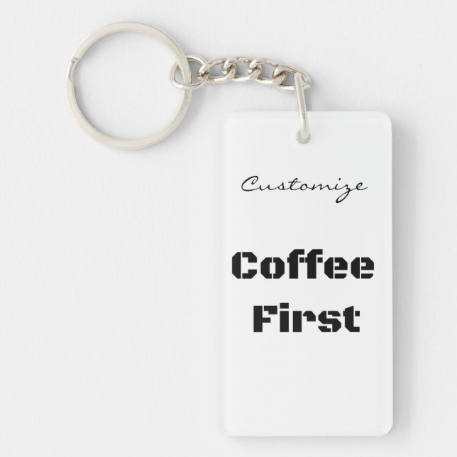 Coffee First Thunder_Cove Keychain (Front)
