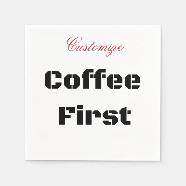 Coffee First Thunder_Cove Napkins (Front)
