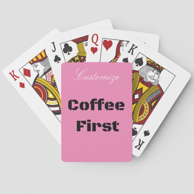 Coffee First Thunder_Cove Poker Cards (Back)