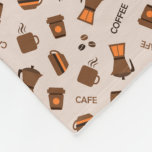 Coffee Fleece Blanket