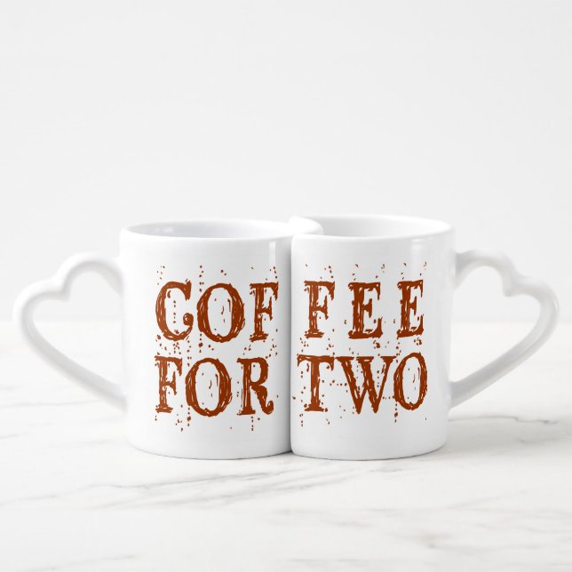 Coffee For Two Coffee Mug Set (Front Nesting)