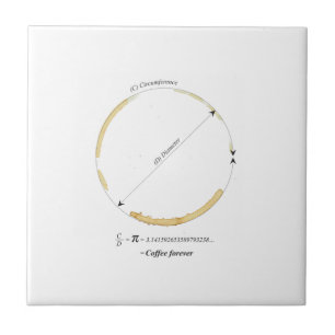 coffee forever ceramic tile