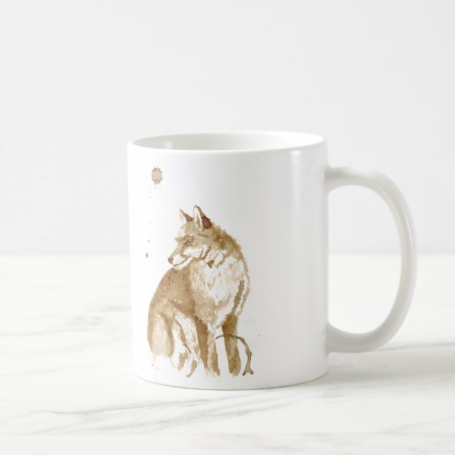 Coffee Fox Mug (Right)