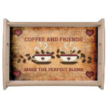 Coffee &amp; Friends Serving Tray