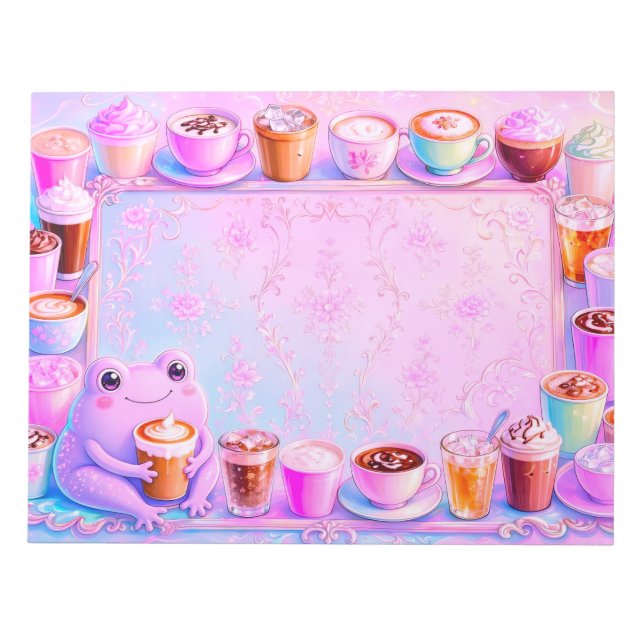 Coffee Frog Notepad (Front)