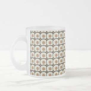Coffee Frosted Donuts Brown Cold Coffee Frosted Glass Coffee Mug