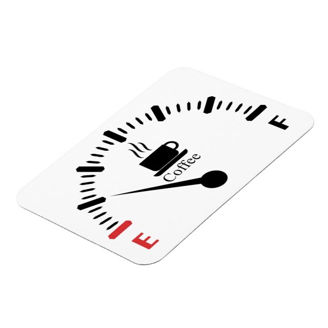 Coffee fuel gage magnet (Left Side)