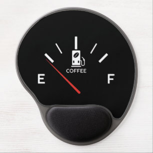 Coffee Gauge Mousepad – Energy Level Empty