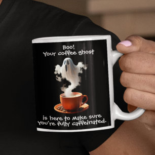Coffee Ghost Giant Coffee Mug