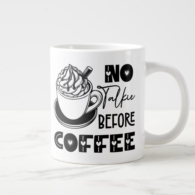 Coffee  giant coffee mug (Right)
