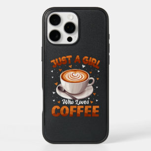 Coffee Girls Women Just A Girl Who Loves Coffee iPhone 16 Pro Max Case