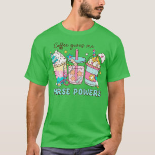 Coffee Gives me nurse power T-Shirt