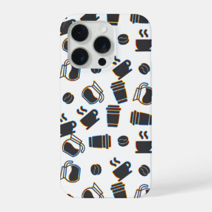 Coffee Glitch iPhone 15 Pro Case