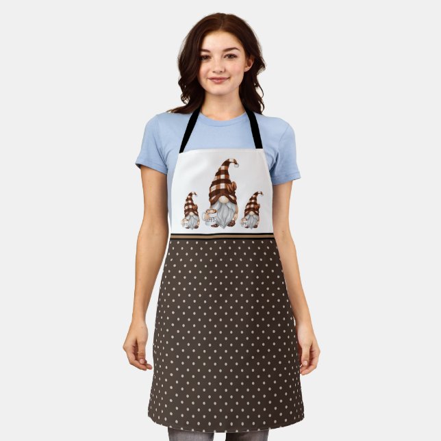 Coffee Gnome Apron (Worn)
