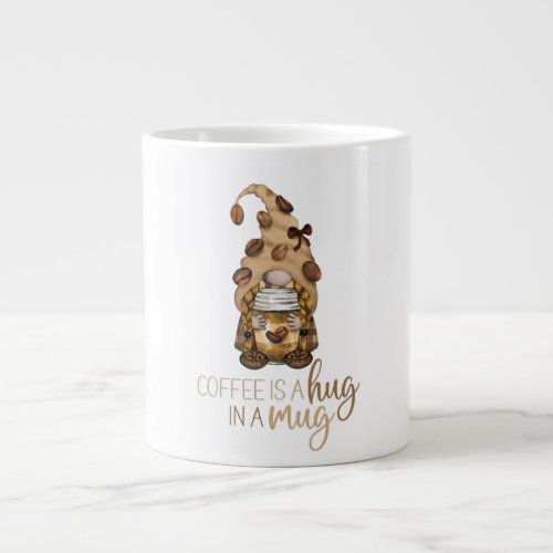 Coffee Gnome Family Matching Christmas Funny Gift Giant Coffee Mug