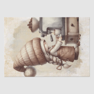 Coffee Gnome Tissue Paper