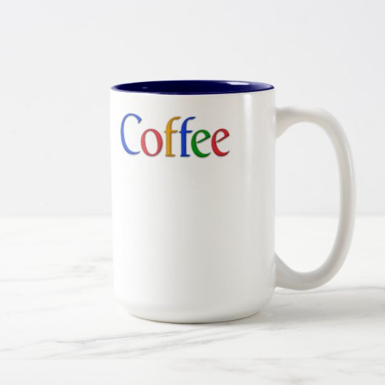 coffee google font TwoTone coffee mug