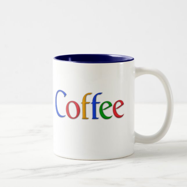coffee (google logo) mug (Right)
