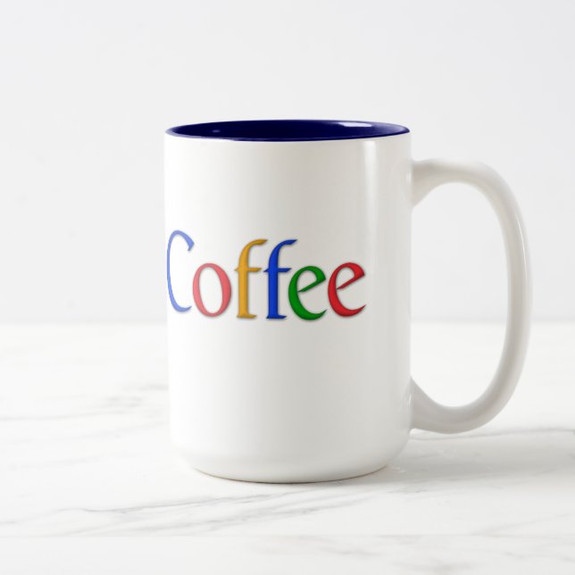 coffee (google logo) mug (Right)