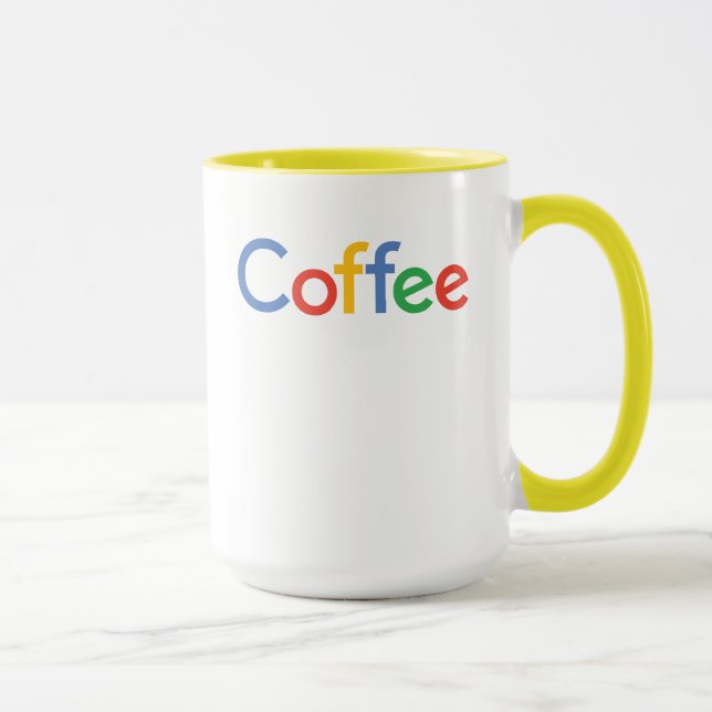 Coffee Google Mug (Right)