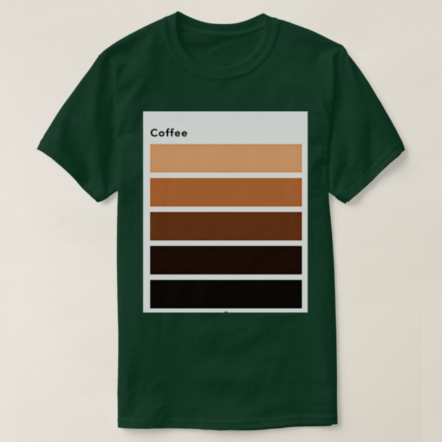 COFFEE GRADES T-Shirt (Design Front)