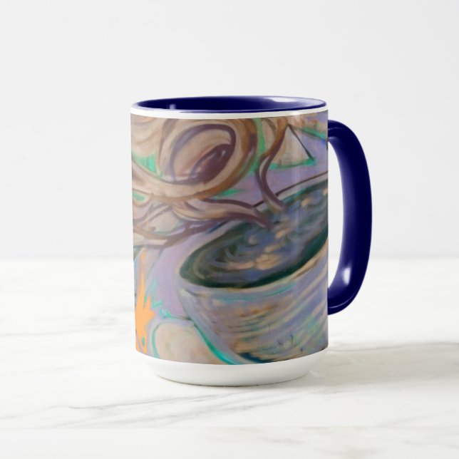 Coffee Graffiti Mug (Front Right)