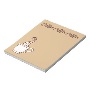 Coffee Grocery List Shopping Kitchen Notepad Gift