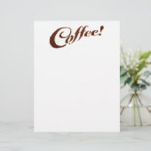 Coffee Grounds Coffee - 8.5x11 Paper (Standing Front)