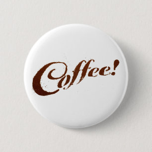 Coffee Grounds Coffee - Button