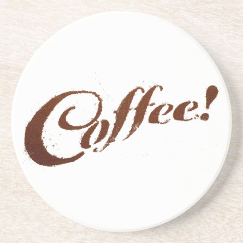 Coffee Grounds Coffee _ Coaster