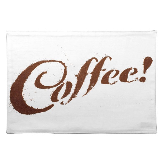 Coffee Grounds Coffee - Placemat (Front)