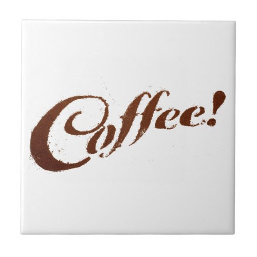 Coffee Grounds Coffee _ Tile