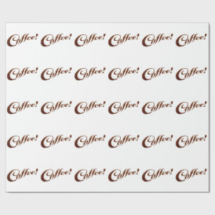 Coffee Grounds Coffee - Wrapping Paper