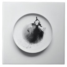 Coffee Grounds Photo 2 Ceramic Tile